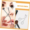 Mikinona 2Pcs Stainless Steel Partial Lash Curlers with Enhanced Grip