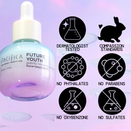 Pacifica Future Youth Gravity Rebound Face Serum – Multi-Peptide Firming Facial Serum for Fine Lines, Anti-Aging & Elasticity Vegan & Cruelty-Free Dermatologist Tested