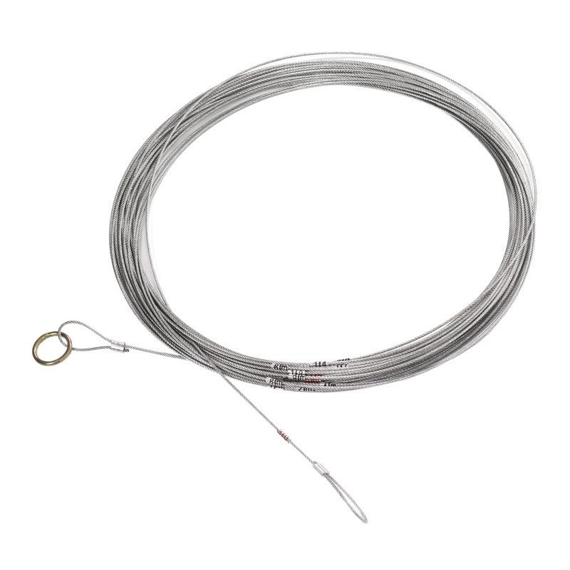 Steel Wire Measuring Rope Good Flexibility Sturdy Steel Rope Measuring