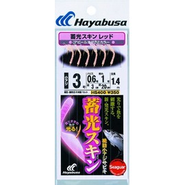 Hayabusa Phosphorescence sukinsabiki (tributary Small Trevally Five Eyes) Red HS400 