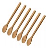 J.H. Company Set 6 Pcs Cuchara Madera Utensilio Cocina Mango