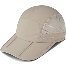 GADIEMKENSD Men's Folding Outdoor Hat, Long Brim, UV Protection, UPF 50+, Khaki