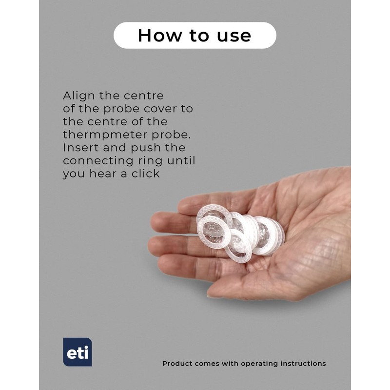 Probe Covers for Digital Ear Thermometer - Pack of 40