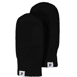 Polarn O. Pyret SOFT MERINO WOOL MITTEN (6MOS-2YRS) - 6-12 months/Black