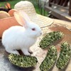 Hamiledyi 4PCS Bunny Chew Grass Balls Rabbit Chew Toys Rolling