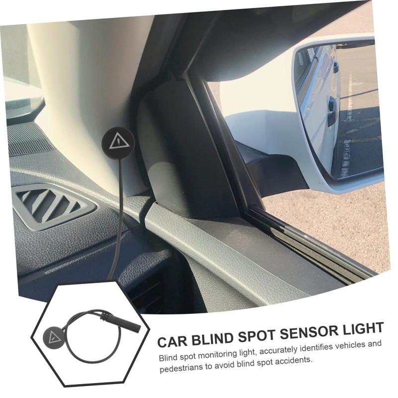 iplusmile 1pair Car Monitoring Light Sensor for Blind Detection Driving