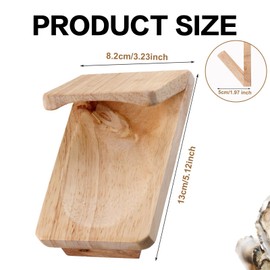 Oyster Shucking Clamp, Oyster Shucker Handguard Practical Oyster Opener Wooden Oyster Holder Oyster Shucking Clip Seafood Tool Kitchen Accessory for Home Use Party Picnic Camping