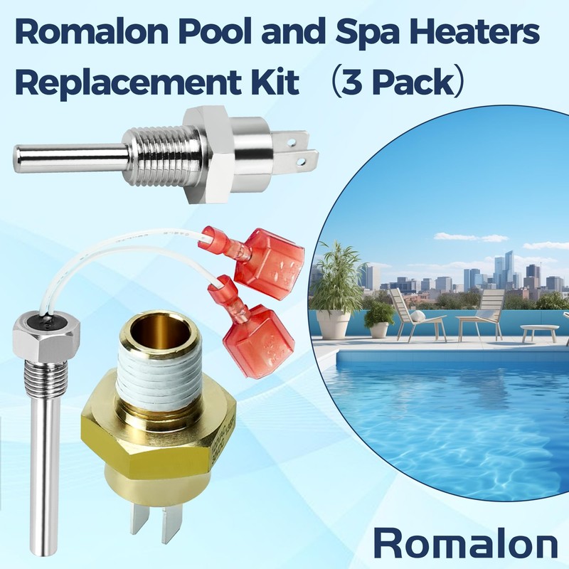 Romalon 42002-0024S Stack Flue Sensor 42001-0063S High Limit Switch 42001-0053S