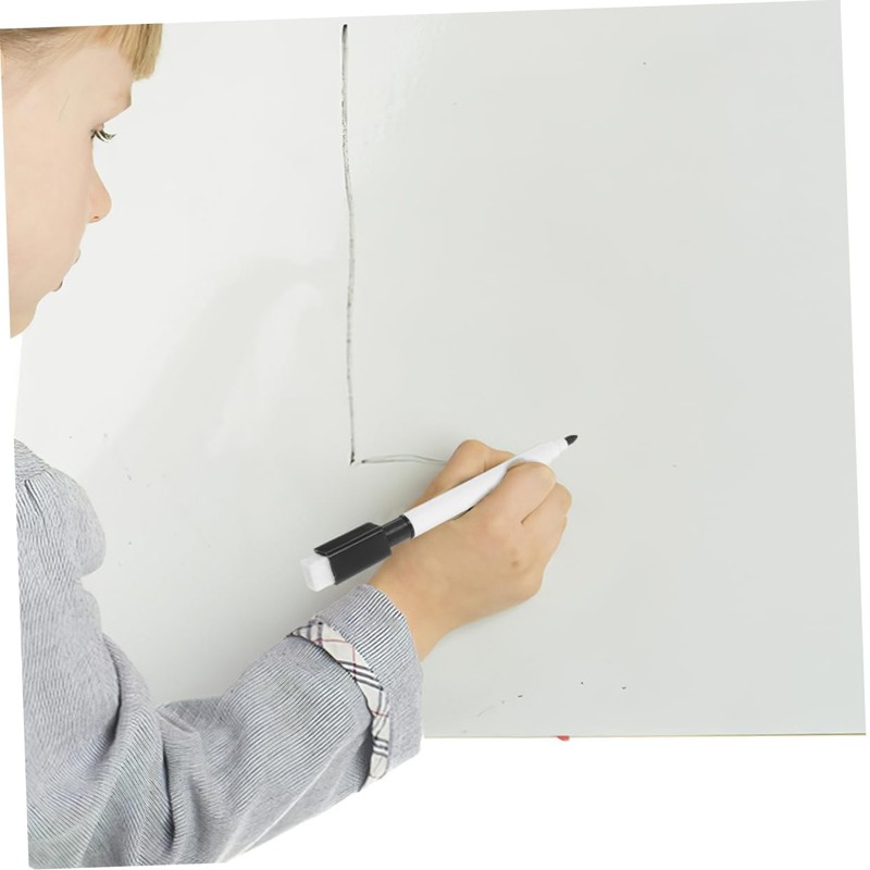 SEWACC 20pcs Small Whiteboard Markers with Eraser Water Based Erasable