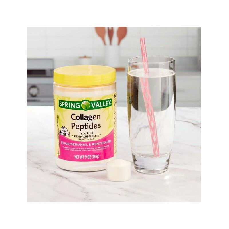 Spring Valley Collagen Peptides Type 1 & 3 Dietary Supplement,