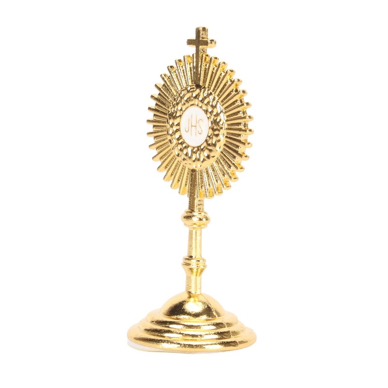 Catholic Table Decoration Alloy Christian Communion Statue Ornament for Religious