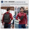 SUIKIHUM 2 in 1 Travel Backpack, Lightweight Fit in 15"