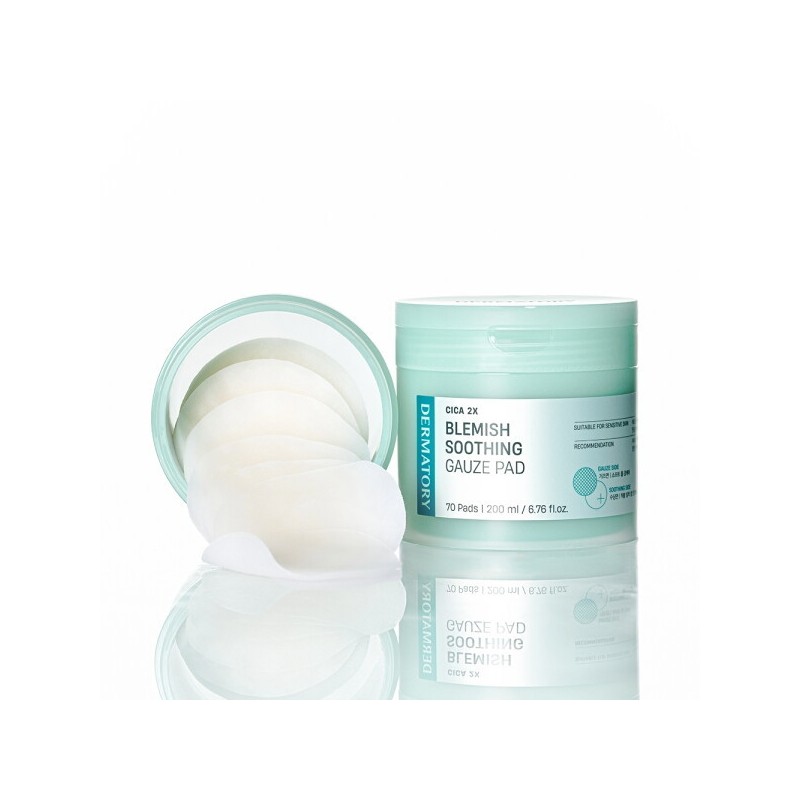 Dermatory Cica Exosome Trace Soothing Gauze Pad / 더마토리 시카