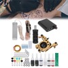 Professional Tattoo Machine Kit Tattoo Power Supply 10 Wraps Complete