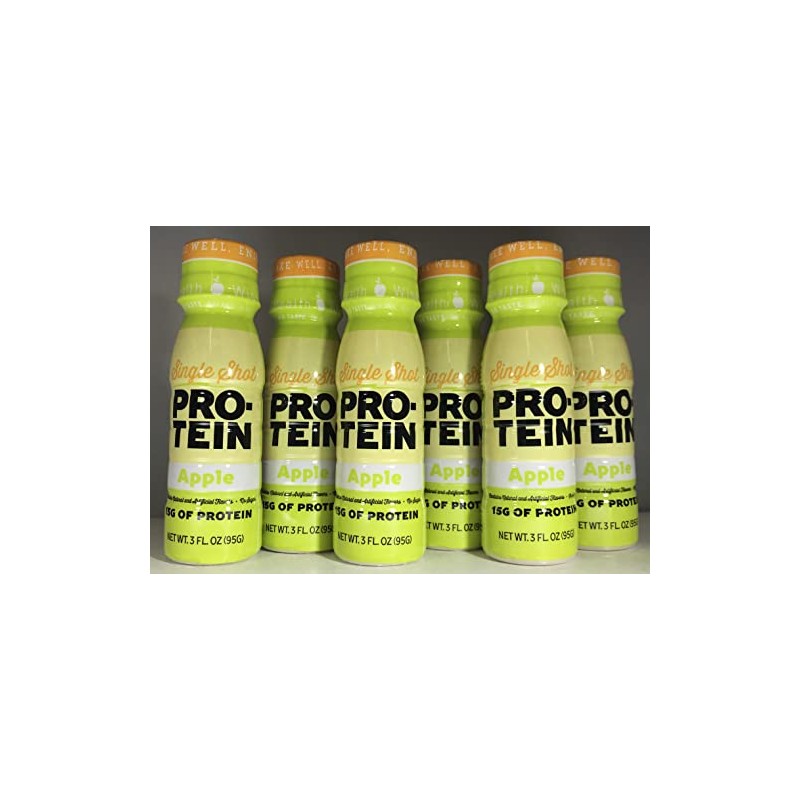 Single Shot Protein - 15g of Protein 6 pack (Apple)