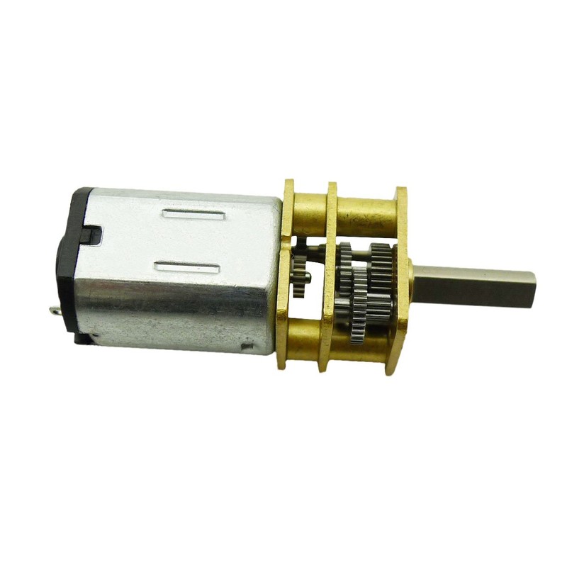 Aihasd DC 12V 300RPM Short Shaft Torque Gear Motor