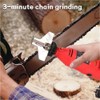 Cordless Chainsaw Chain Sharpener Kit 180W Electric Punch Mill Grinding