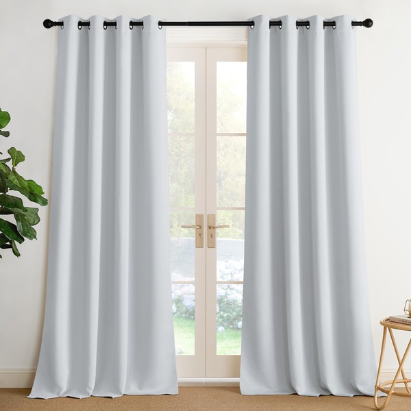 NICETOWN Blackout Curtains Panels for Bedroom, 2 Panels, 52 x