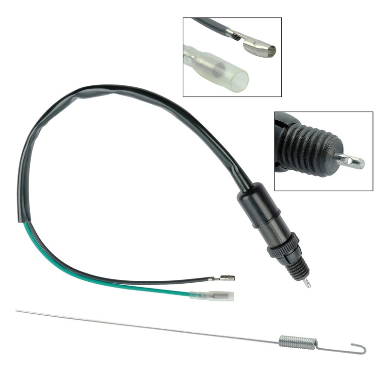 FLYPIG Universal Motorcycle Bike Rear Brake Light Switch with Spring