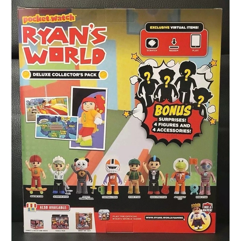 Just Play RYAN'S WORLD 25 Piece Deluxe Collector’s Figure Pack