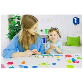 Feuchtmann 628.0501-0 - Kinder Soft Knete, lufttrocknende Modelliermasse in Lila, ca. 150 g, als Geschenk für kreatives Spielen