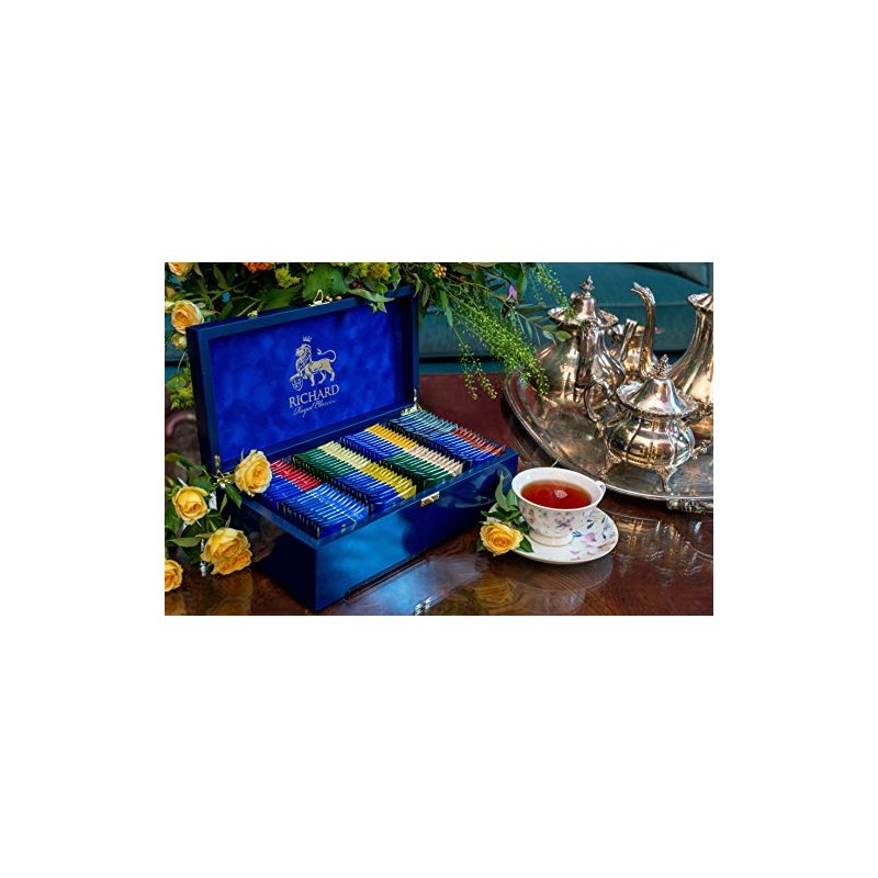 RICHARD Royal Raspberry (Hibiscus & Raspberry) Tea Bag, 1.3 oz