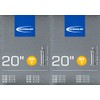 2x Schwalbe DV 7 Inner Tube 20 Inch 1.5-2.40 40/62-406