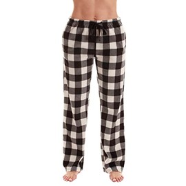 Just Love Fleece Pajama Pants for Women Sleepwear PJs 45802-10195-WHT-L
