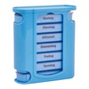 WELLGRO 7-Day Pill Box 4 Compartments per Day 11 Colours