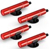 BBTO 4 Pcs Safe Hammer 2-in-1 Car Window Breaker and