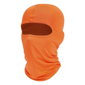 ROXUN Balaclava Ski Mask, Neck Gaiter Motorcycle Scarf, Summer Cooling UV Protector for Men/Women Orange