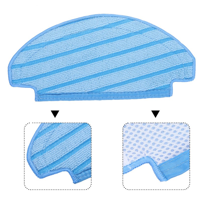 MECCANIXITY - 10 almohadillas para orejas de trapo lavables de