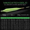 MAXIMUMCATCH Fly Line Gold Weight Forward WF2/3/4/5/6/7/8F 90-100F With 2