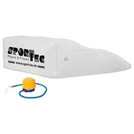 Inflatable Leg and Vein Support Cushion 70 x 50 x 19/7 cm Including Pump White