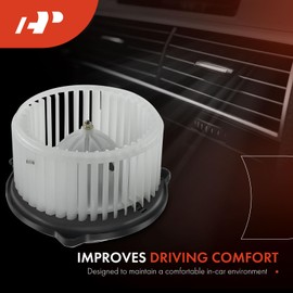 A-Premium Front HVAC Heater Blower Motor Assembly Compatible with Chrysler, Dodge, Mazda & Mitsubishi Vehicles - Sebring/Stratus 2001-2005, Eclipse 2000-2005, MPV 2000-2006, Montero 2001-2006