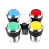 EG STARTS 10 Pcs/Lots Chrome Plating 30mm LED Illuminated Push