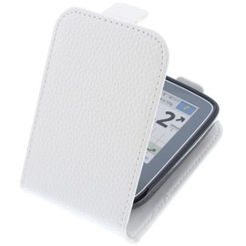 foto-kontor Case Compatible with Abbott Freestyle Libre 3 Flip Style White Protective Case