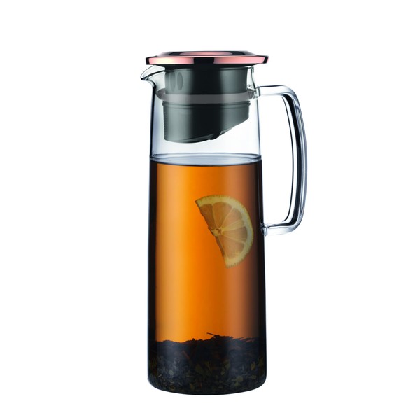 Bodum - 11575-18S - BIASCA - Glass infuser jug, lid with filter - 1.2 l