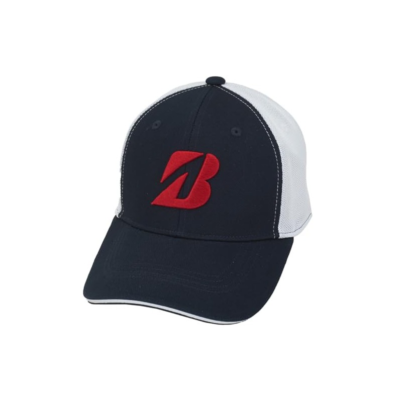 BRIDGESTONE GOLF CPG25D Men's Cap Pro Model Half Mesh Cap,