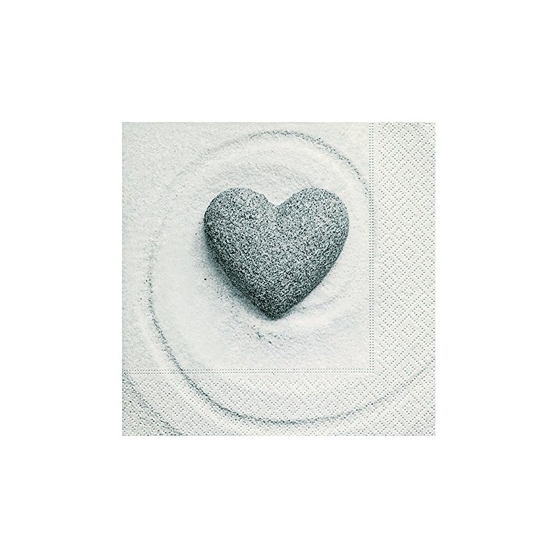 Lunchservietten Steinherz Liebe (Love@)