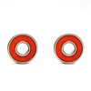 16PCS 608RS Red Skate and Skateboard Metal Wheel Bearings –