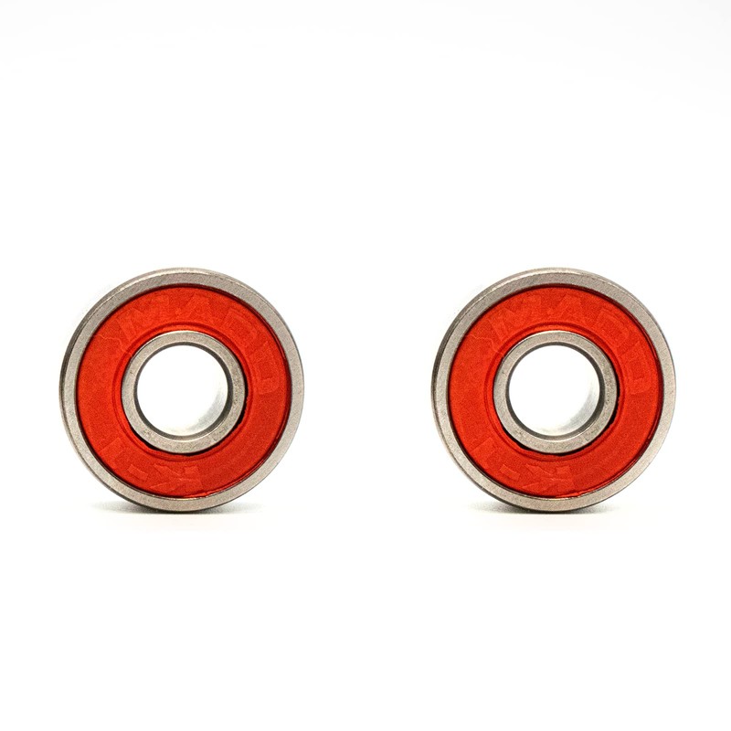 16PCS 608RS Red Skate and Skateboard Metal Wheel Bearings –
