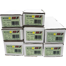 Premium Service Ascot MC Style Coated Zinc Clip-On Wheel Weight Bundle .25oz-2.00oz (8 Items)