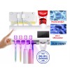 MagicTek UV Light Sterilizer Toothbrush Holder Cleaner & Automatic Toothpaste