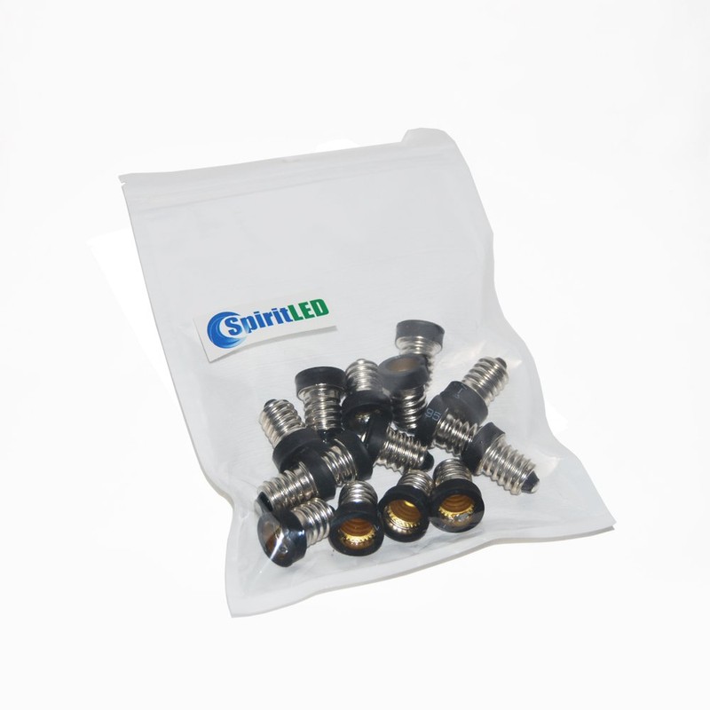 (15-Pack)SpiritLED E14 to E12 Socket Adapter,Converts European E14 base to