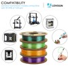 LOVOON 3D PLA Filament 1.75mm Bundle, Tricolor 3D Printer Filament