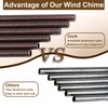 Memorial Wind Chimes for Outside, Sympathy Gift for Loss of