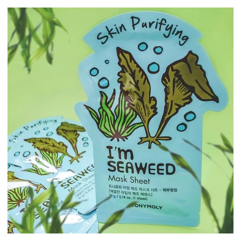 Tonymoly Mascarilla Facial Algas Purificante Antiedad Tonymoly
