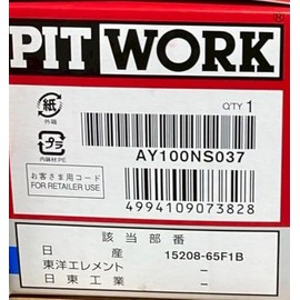 PITWORK / Oil Element Model Number: AY100-NS037