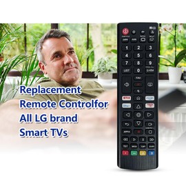 Sealayer L1379V Universal Remote Control for All LG Smart TV LCD LED OLED UHD HDTV Magic 3D 4K TVs AKB75095307 AKB75375604 AKB75675304 AKB74915305 AKB76037601 AKB75675313 43UJ6300 55LJ5500 55UJ6050